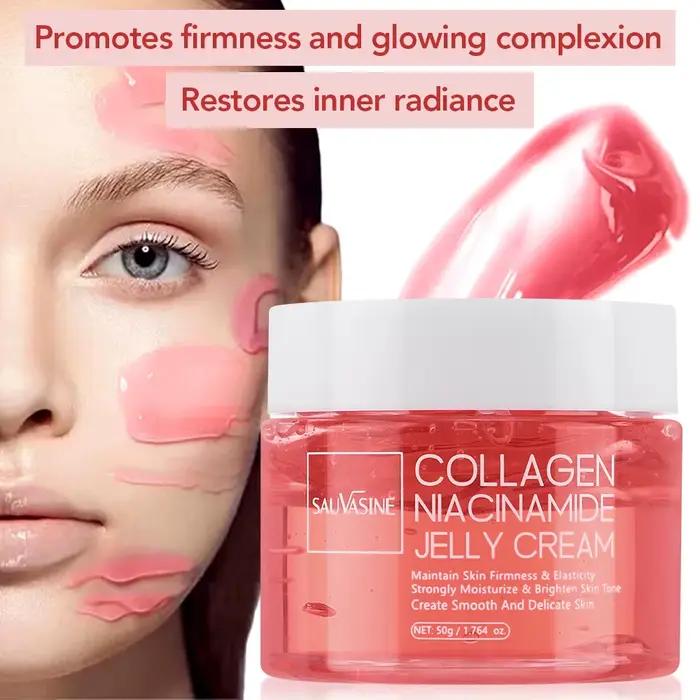 50g crème de gelée de collagène Niacinamide raffermissant apaisant hydratant Anti-âge fermeté hydratation soin de la peau 100ml Gel pour le visage