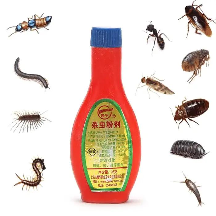 Poudre Insecticide antiparasitaire, pucherons, écailles volantes, insectes blancs, léopard, tueur de cafards, répulsif, appât de