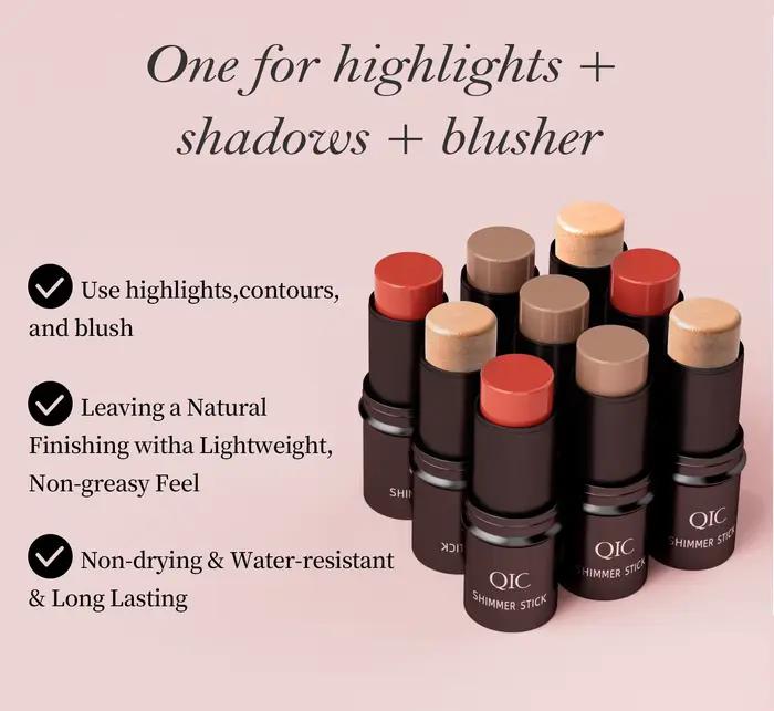Ensemble de maquillage blush