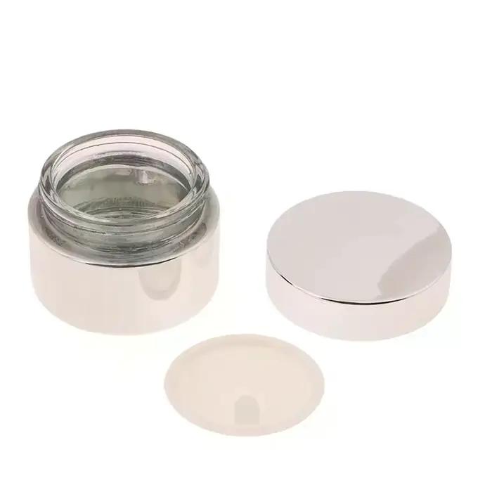 Pot cosmétique 5-50g crème pour le visage bouteille en verre pot