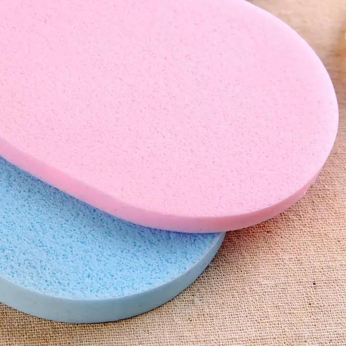 1PC algues poudre nettoyante pour le visage bouffée PVA éponge