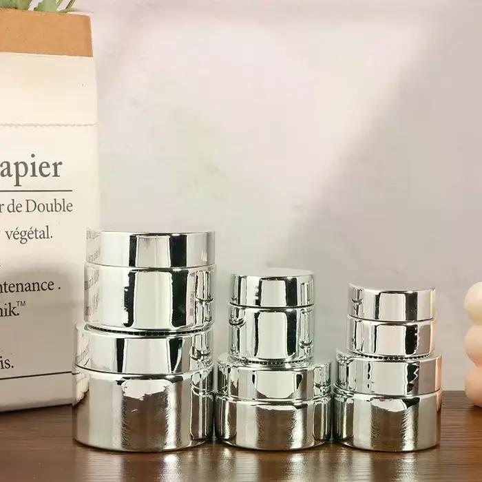 Pot cosmétique 5-50g crème pour le visage bouteille en verre pot