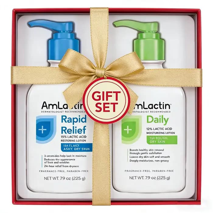 Lotion corporelle américaine AmLactin 225g hydratante