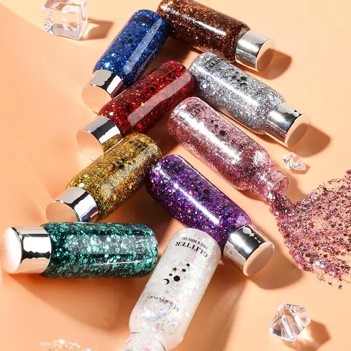 Paillettes multifonctionnelles pour le maquillage et la décoration pour les fêtes et les festivals utilisables sur le corps, les cheveux et les yeux occasions spéciales femmes