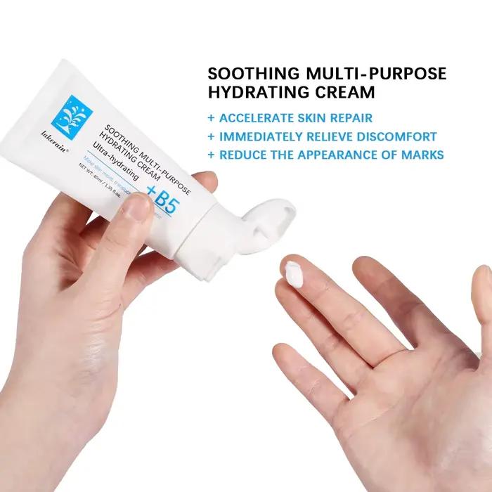 Crème réparatrice hydratante et nourrissante pour peaux sèches et rouges amélioration réparation solaire multipurpose Lakerain