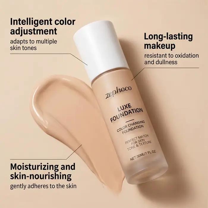 Fond de teint liquide correcteur blanchissant longue durée à haute couvrance 2g