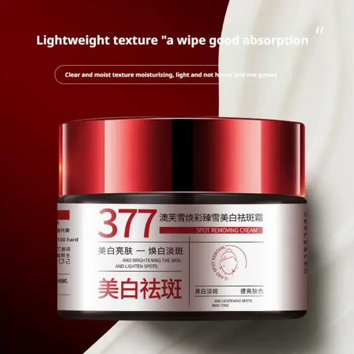 Crème visage 377, hydratant facial pour tous types de peau