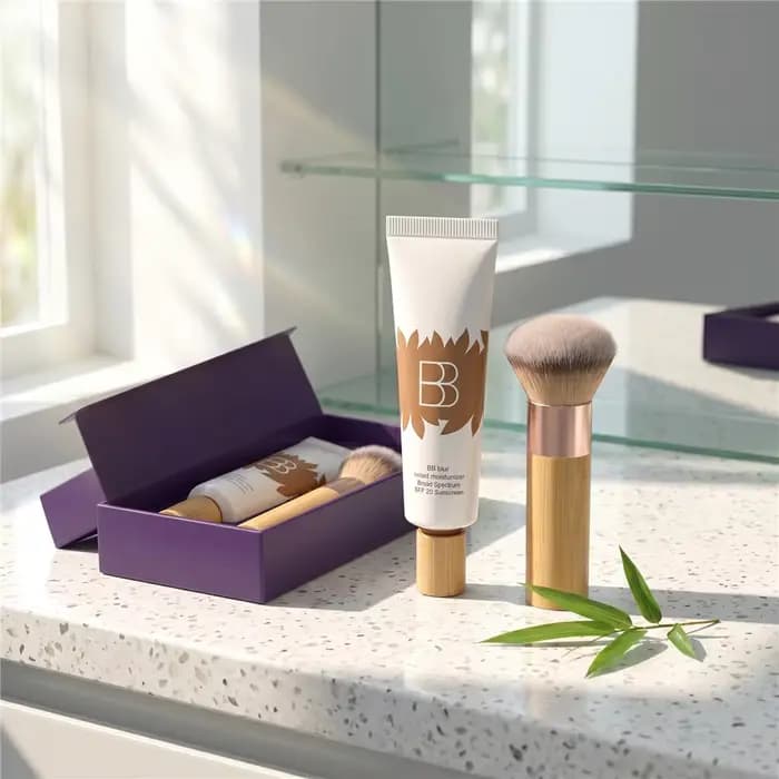 Ensemble de crème BB avec base de maquillage