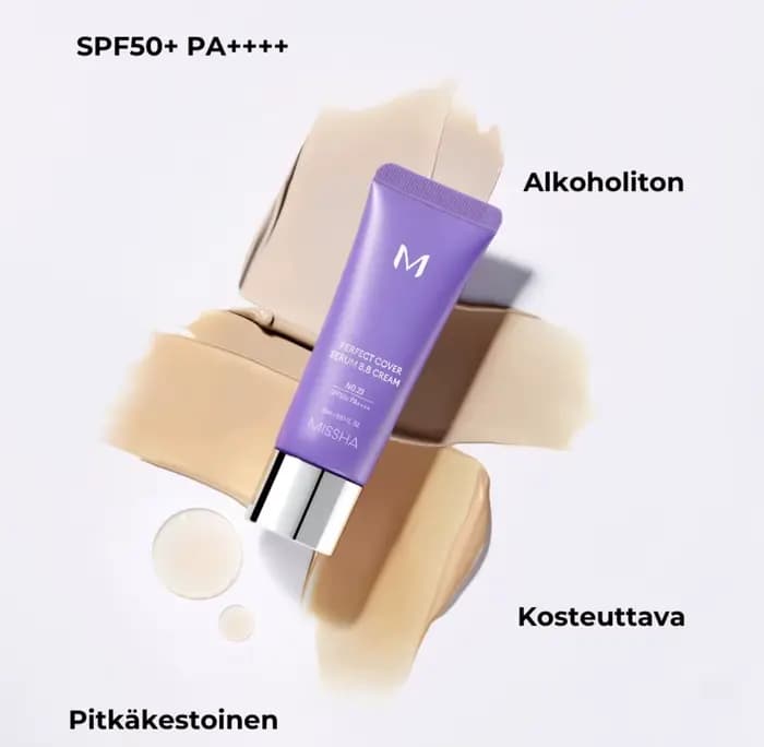 35ml Violet MISSHA Natural Beige Correcteur Haute Couvrance