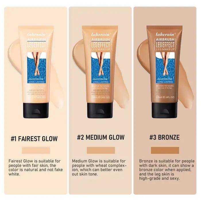 3 couleurs jambes correcteur taches foncées couverture crème de contour longue durée imperméable
