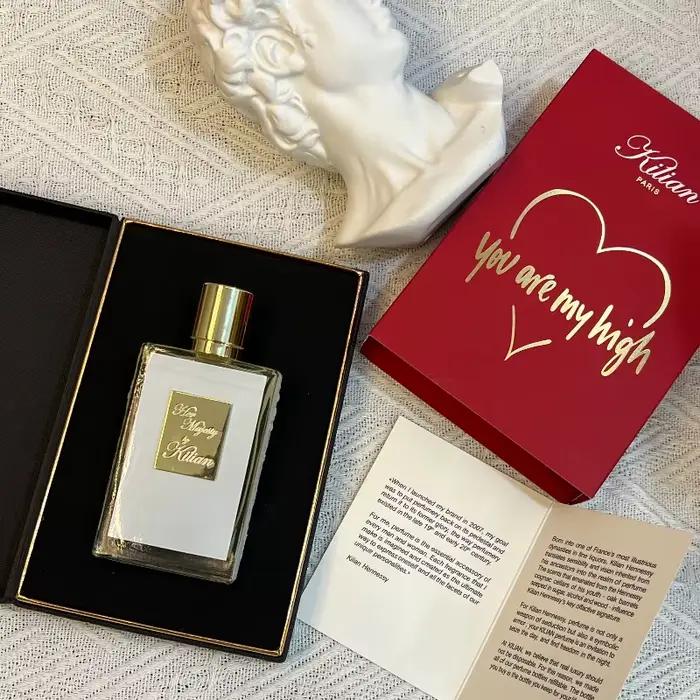 Parfum unisexe de luxe 50 ml, fragrance florale chypre, pêche, rhum, rose, cèdre, papyrus, longue tenue, élégant, doux, parfum chaud