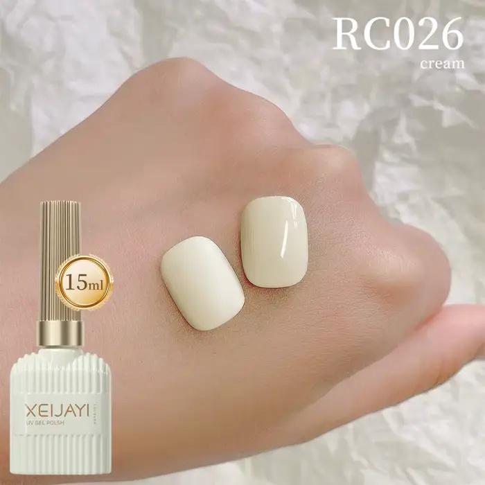 Vernis Gel hybrides de 15ml, couleur nue, adapté à toutes les saisons, Nail Art pour manucure, trempage UV, besoin d'apprêt de Base supérieure