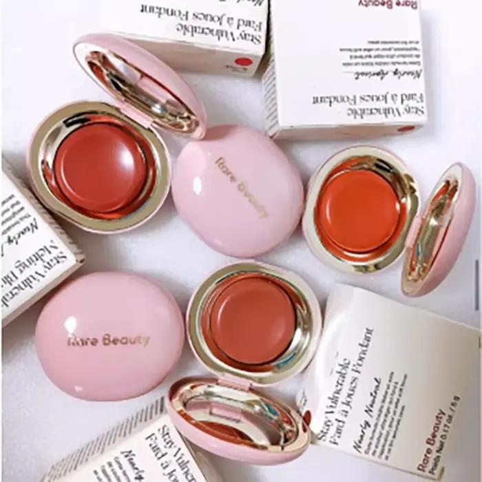 Rare Beauty Shimmer Poudre Poudreuse Blush Highlighter Illuminateur Visage Corps Cosmétiques Poudre Pressée Contrôle du Sébum Maquillage Naturel