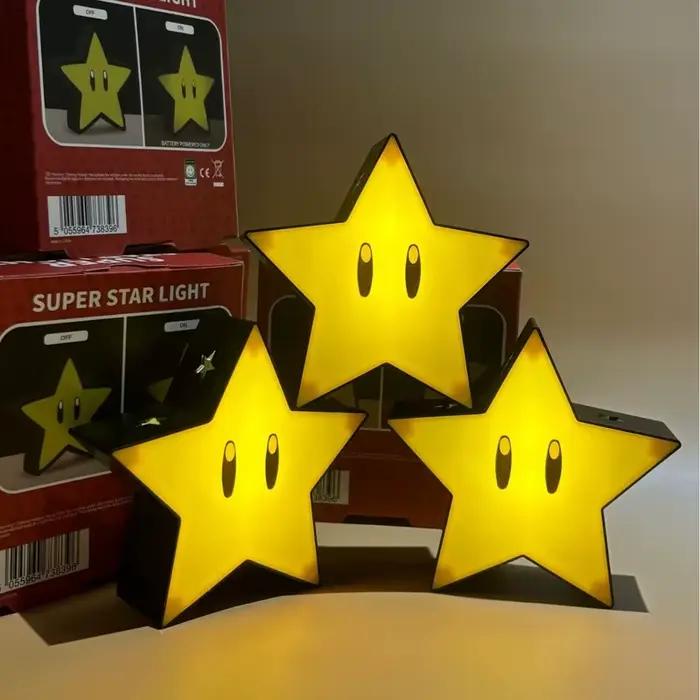 Nouvelle Lampe de Chevet LED Musicale 2026 Super Star Light avec Son, Recharge USB, Lampe de Bureau pour Cadeaux, Jouets de Noël, Vente en Gros