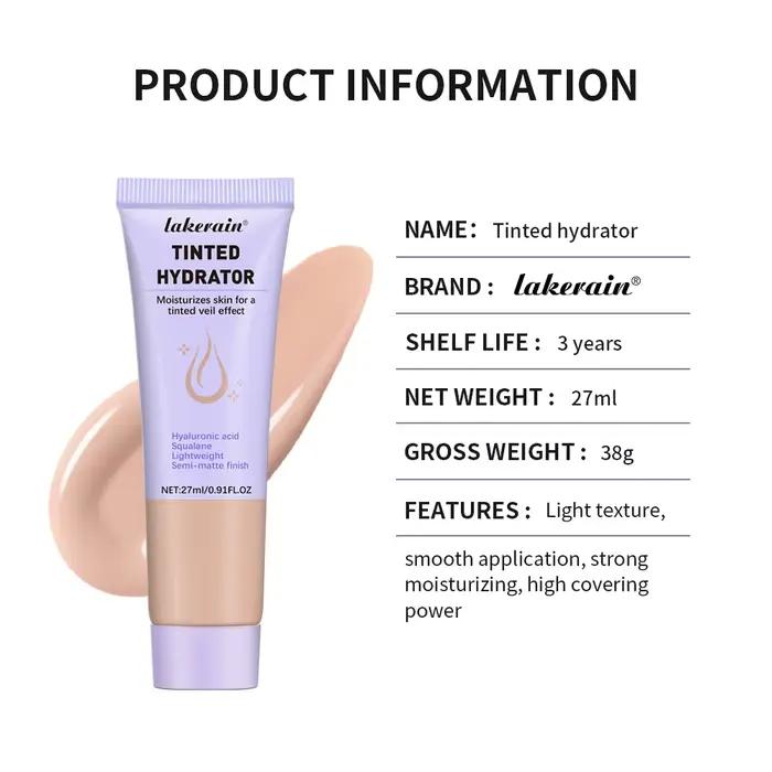 Maquillage hydratant teinté à forte couverture pour femmes