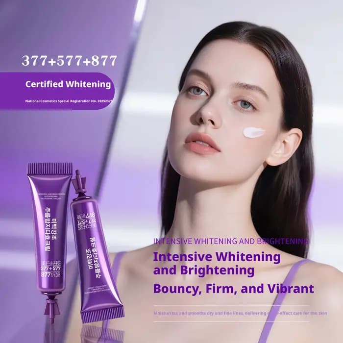 Crème Éclaircissante Visage Unifiante Anti-Taches Réductrice de Taches de Rousseur