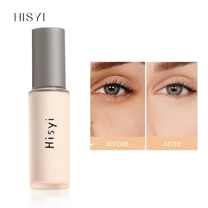 Le fond de teint liquide illumine naturellement le maquillage