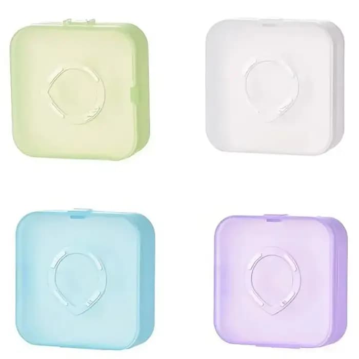 Boîte à coussinets d'air portables pour éponge à poudre – Pochette de maquillage pour fond de teint BB Cream