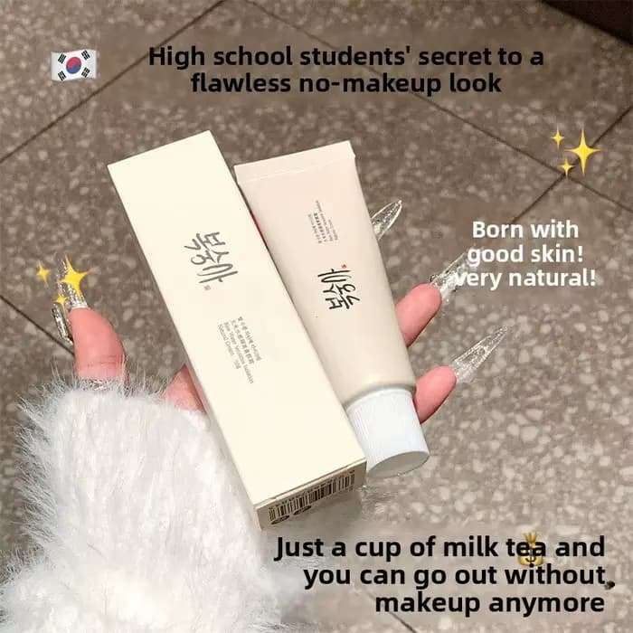 Crème à l'extrait de riz coréen Spf50 +