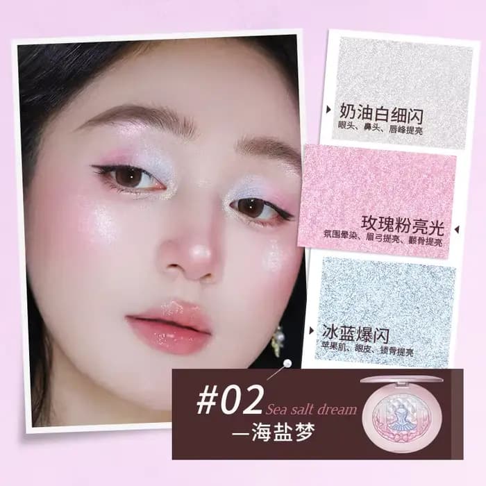 Palette de surligneur 3 couleurs