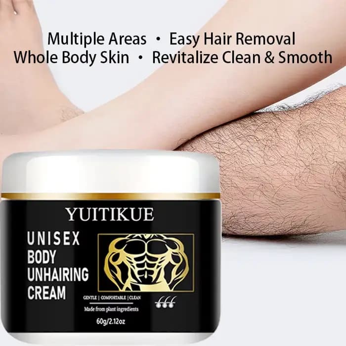 Crème dépilatoire douce aux ingrédients végétaux 60g