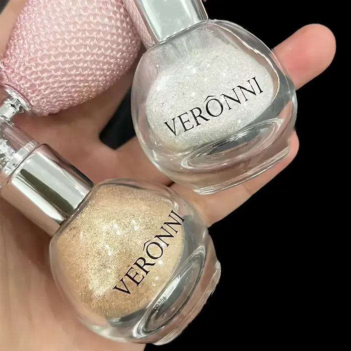 Spray de maquillage en poudre pour surligneur corporel à paillettes