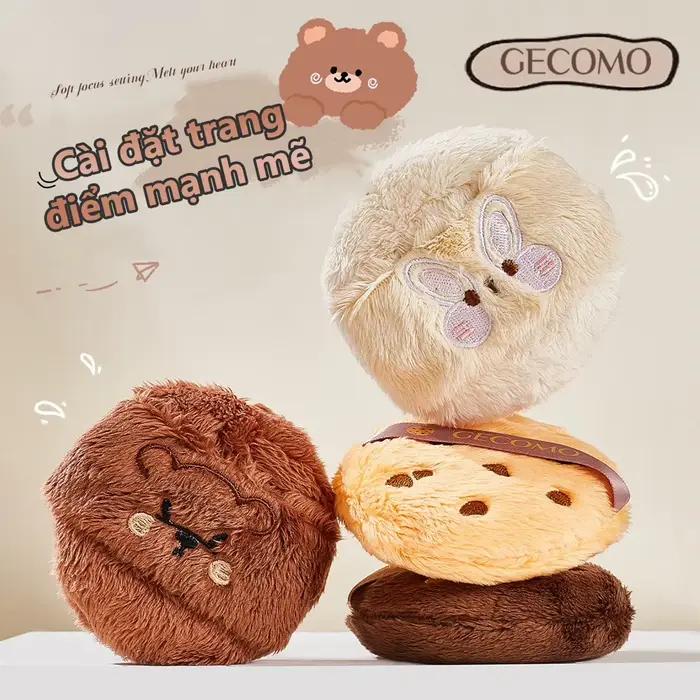 1 éponge de maquillage en forme de biscuit
