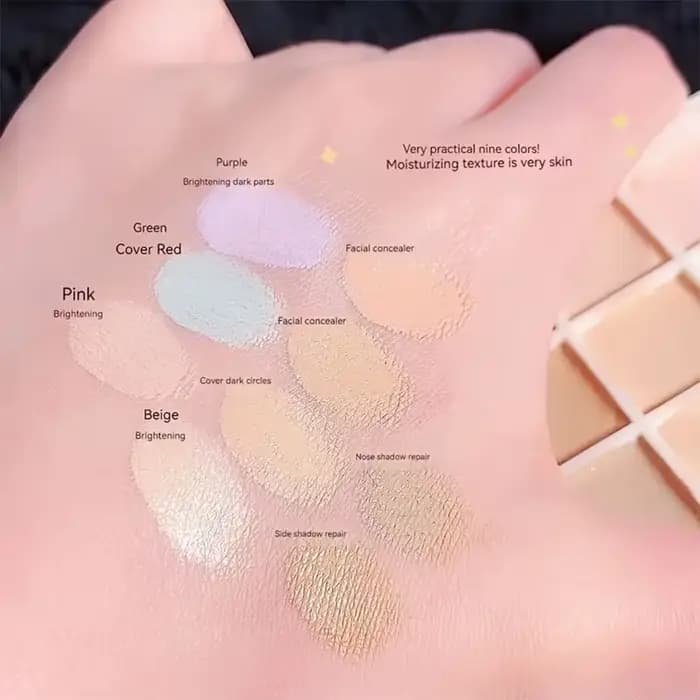 Palette de Correcteur Impeccable pour 9 Documents