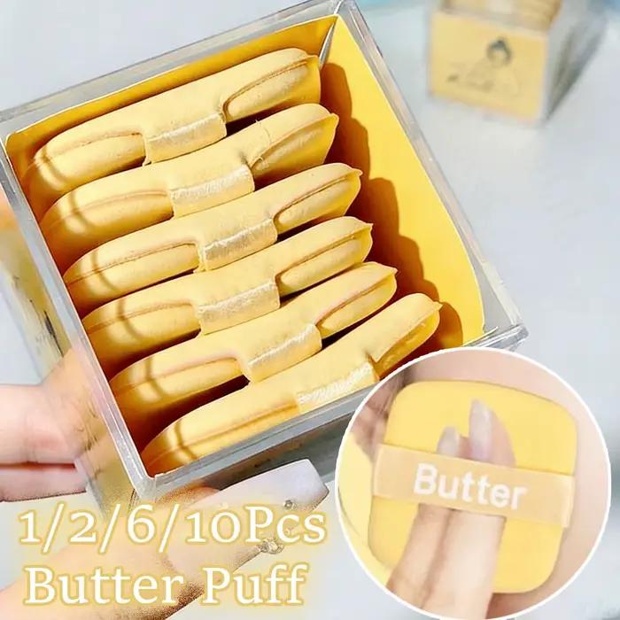 Éponge de maquillage en forme de gaufrette ultra-douce non absorbante pour fond de teint et poudre
