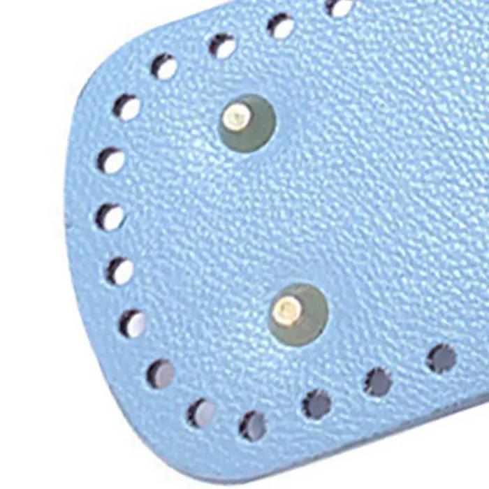Nouveau 8x20cm fond de sac avec trous résistant à l'usure bricolage Crochet sac bas bricolage à la main Long fond sac accessoires