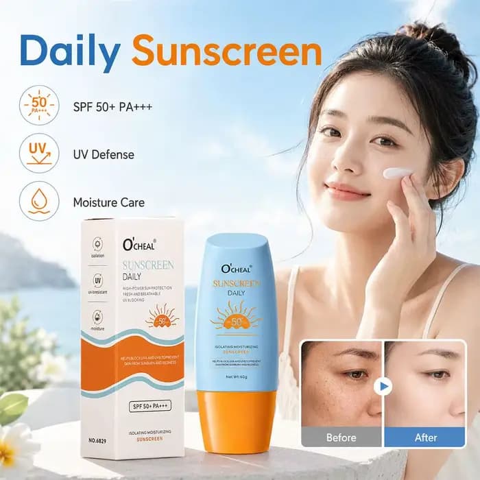 Crème solaire isolante SPF50 PA+++