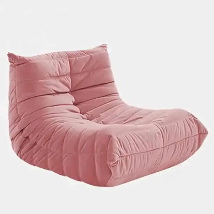 Canapé de sol paresseux, chaise de feu douce, pouf sans accoudoirs, pour Salon, chambre à coucher, Salon, bureau, canapé en mousse à siège unique