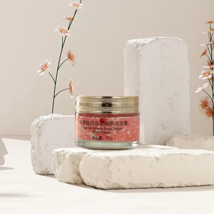 Crème au placenta de rétinol Royal Dragon pour femmes et hommes hydratante raffermissante et lissante pour le visageUsageIdOccasionsSpéciales