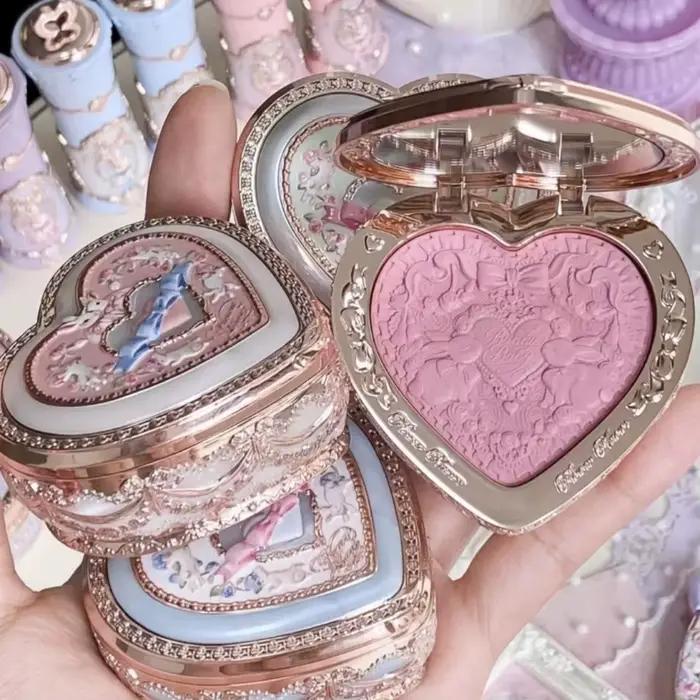 Poudre blush rose Flowerknows Bunny Garden pour les joues