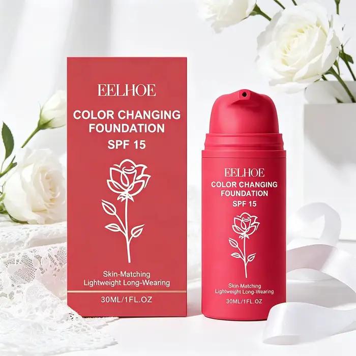 Fond de teint EELHOE changeant de couleur SPF15