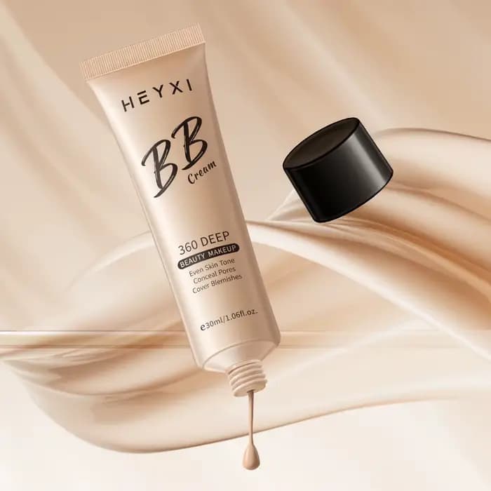 BB crème multicolore, disponible en plusieurs couleurs