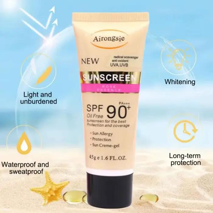 Crème solaire pour le visage et le corps