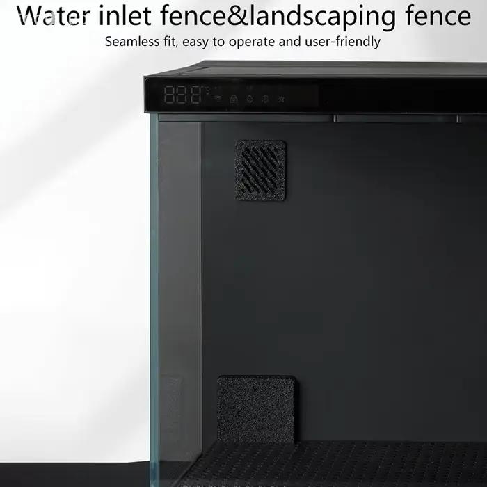 Autocollant inférieur et maille de blocage du sable pour Modification d'aquarium intelligent Xiaomi Mijia, accessoire de fond de panier d'importation/exportation