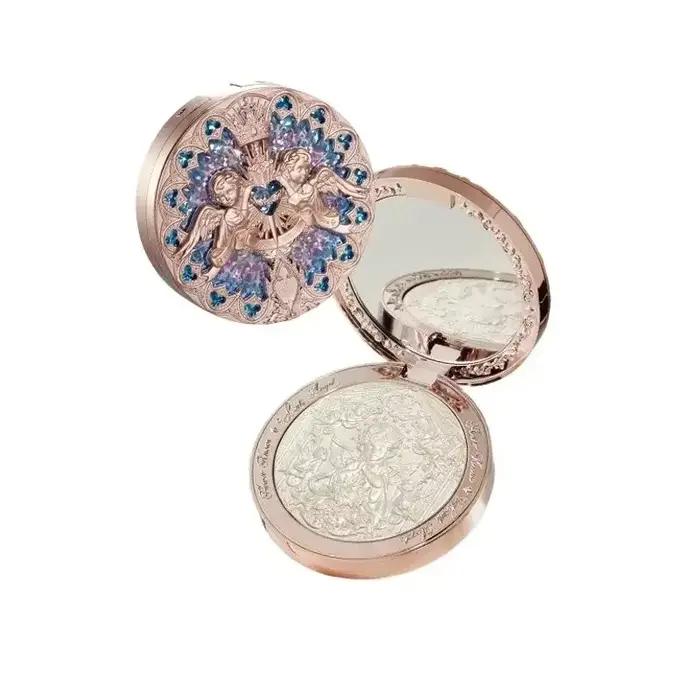 Flower Knows Little Angel Collection Relief Highlight Face Powder iluminador Maquillage Contour Surligneur Palette 8g/0.3Fl.oz