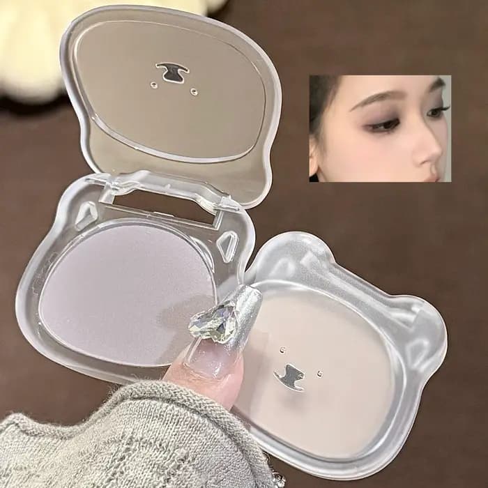 Kakashow surligneur mat poudre lisse et soyeuse contour du visage et éclaircissant pour créer un look de maquillage 3D