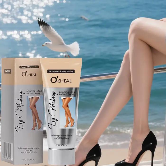 OCHEAL 100ml beauté jambe crème maquillage corps couverture longue durée imperméable correcteur peau ton blé Tan marron fond de teint liquide