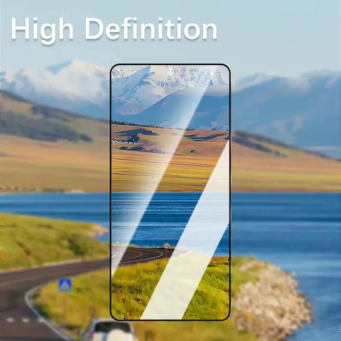 Verre trempé pour Samsung Galaxy S26 Ultra/S26 Plus/S26 S26U 5G 2026 HD, protecteurs d'écran transparents, déverrouillage par empreinte digitale