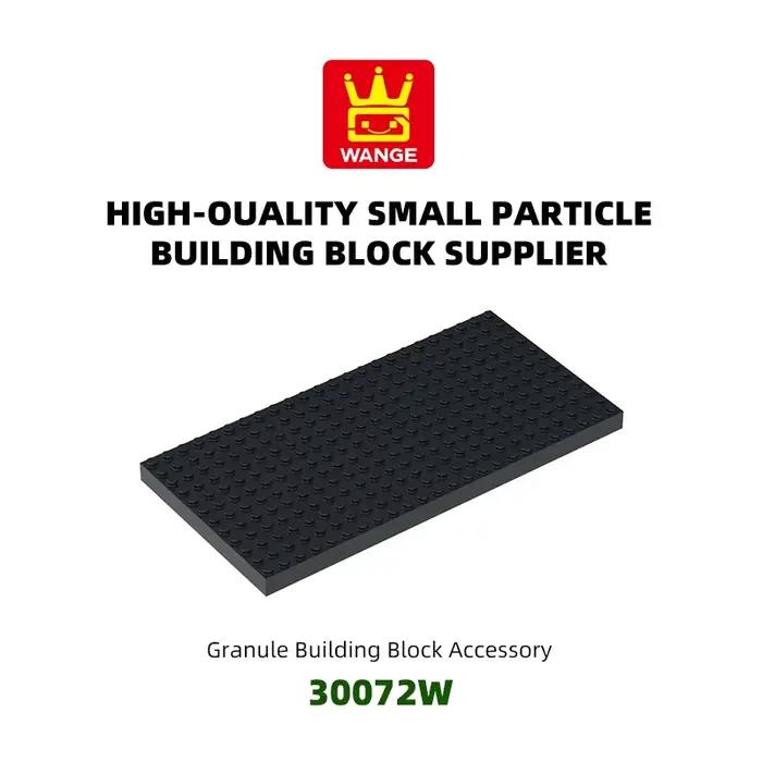 Plaque de base WanGe 1 pièce / Compatible 30072W Plaque de base haute à angle droit 12×24 trous Blocs de construction MOC pour assemblage