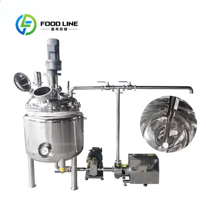 Machine de fabrication de sirop de sucre thermofusible personnalisée de 600 litres, équipement de mélange de molasses de qualité alimentaire, mélangeur industriel en acier inoxydable