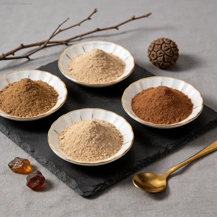 Encens naturel en poudre-encens, myrrh, Storax, bois de santal, lavande, spirituel de citronnelle, fabrication de parfum d'aromathérapie