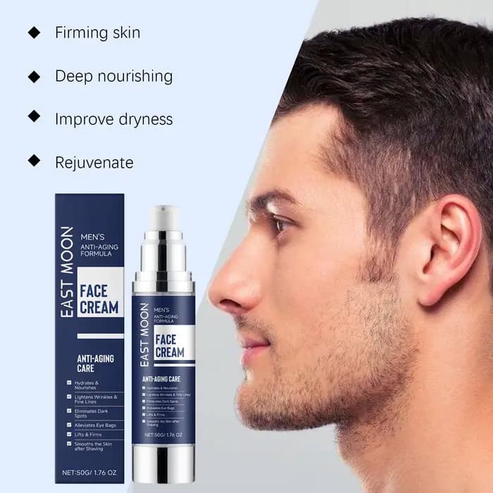 Crème raffermissante pour le visage pour homme