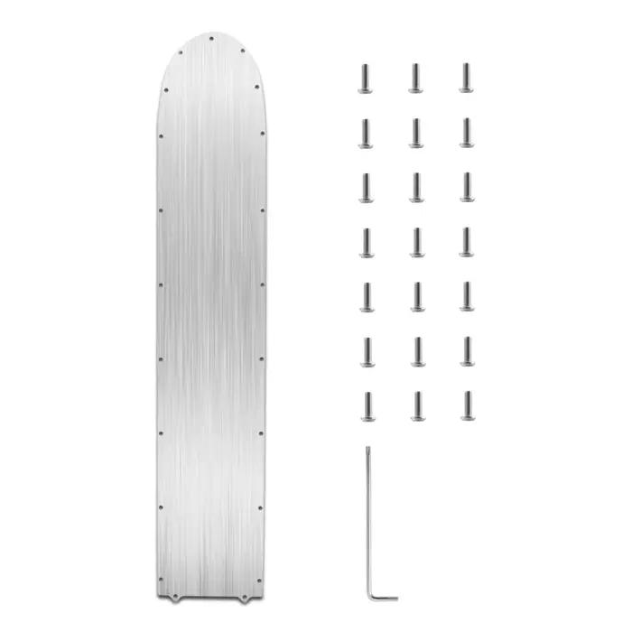 Couvercle inférieur du compartiment de batterie pour Scooter électrique Xiaomi PRO/PRO 2, bouclier de châssis en acier inoxydable, plaque de Protection + vis