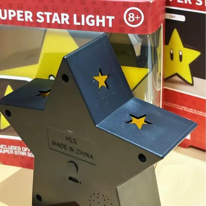 Nouvelle Lampe de Chevet LED Musicale 2026 Super Star Light avec Son, Recharge USB, Lampe de Bureau pour Cadeaux, Jouets de Noël, Vente en Gros