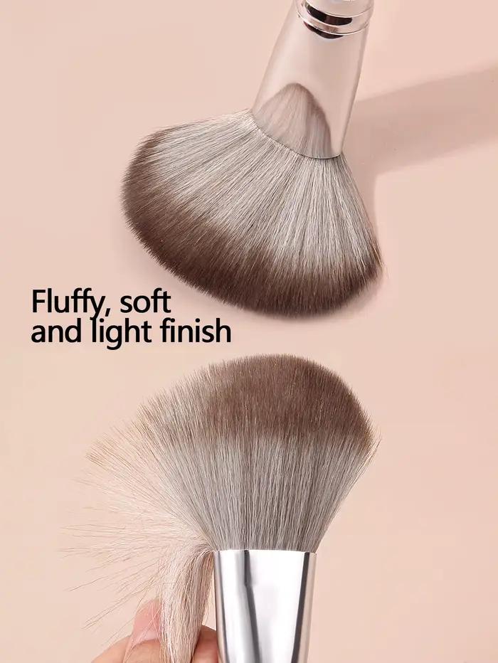 1 pièces de haute qualité moelleux doux grand pinceau à poudre