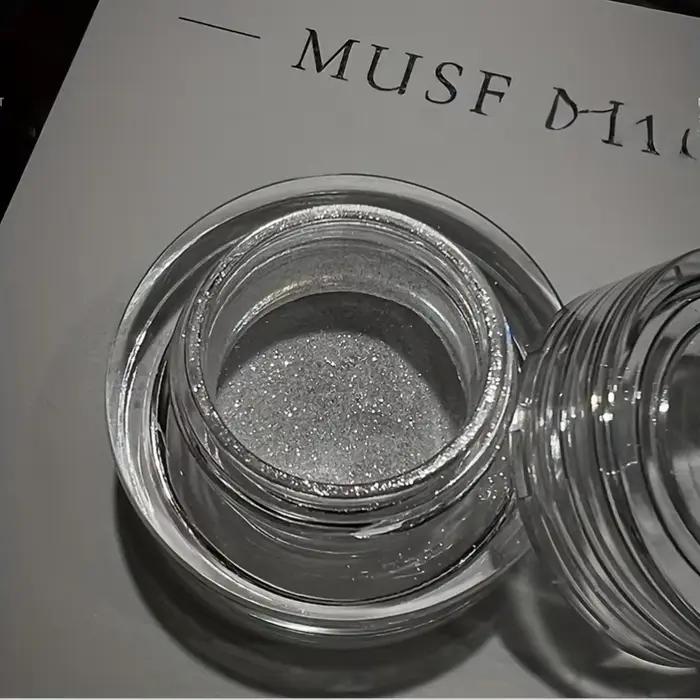Poudre à ongles perle blanche effet beignet glacé pour ongles artistiques et luxueux occasions spéciales